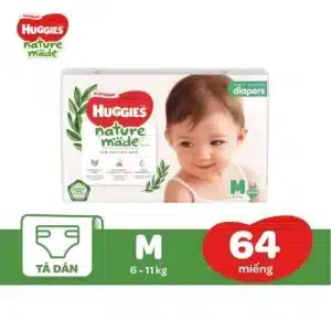 bim ta dan huggies naturemade size m64 cho be tu 6 11 kg ec 1