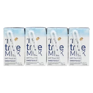 Sữa tươi tiệt trùng có đường TH True Milk 4*110ml 3 loc 4 hop sua tuoi tiet trung co duong th true milk 110ml 3134329