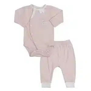 Set quần áo KidsPlaza Otis ND25T (Hồng) 0-3M