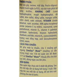 sua bau abbott similac mom vani 400g 7