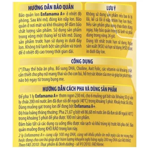 sua bau enfamama a huong vanilla 360 brain plus 400g 7165403